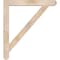 Ekena Millwork Traditional Craftsman Smooth Bracket, Douglas Fir, 3 1/2"W x 34"D x 38"H BKT04X34X38TRA04SDF - alternate 4